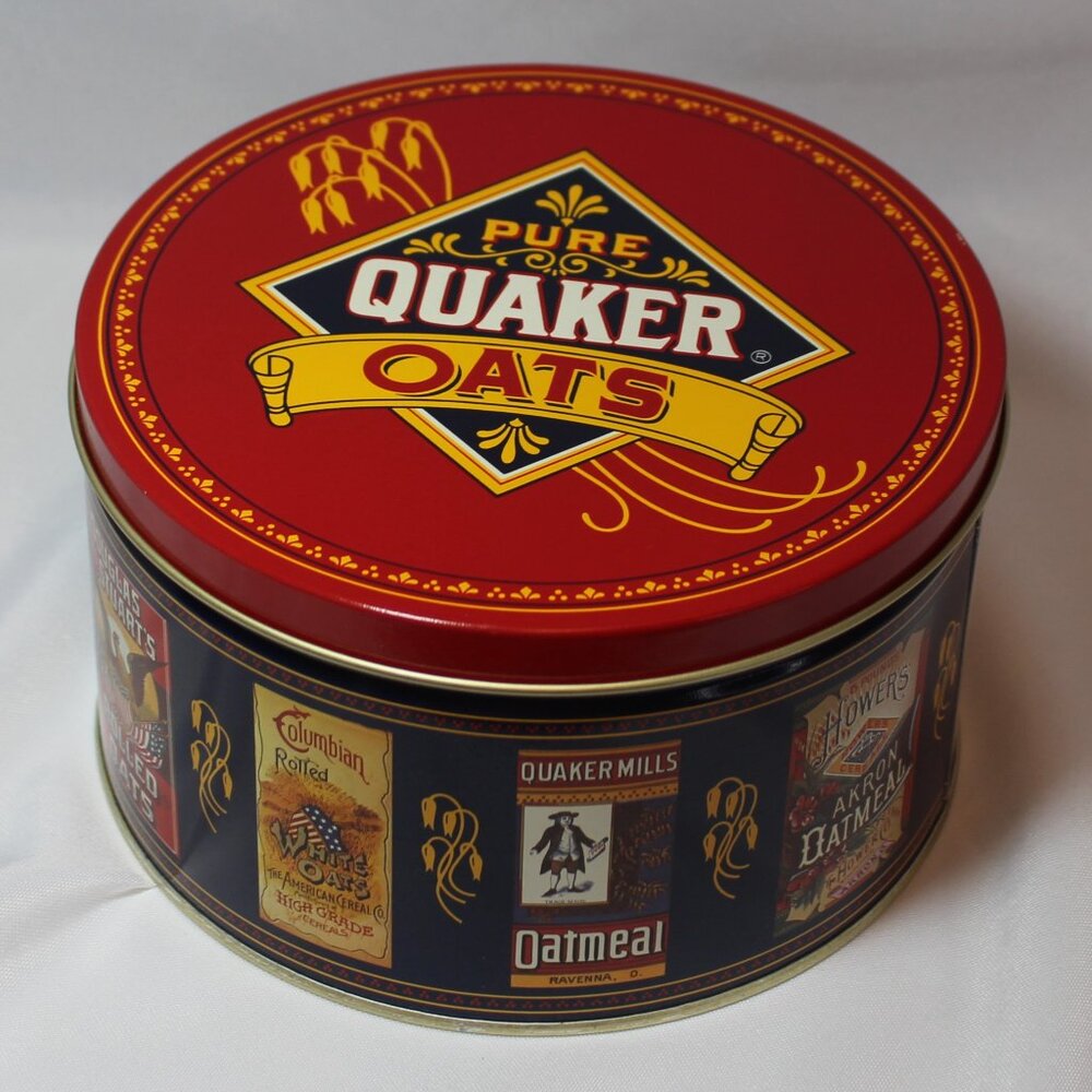 1983 Limited Edition Quaker Oats Cookie Tin